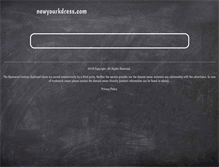 Tablet Screenshot of newyourkdress.com